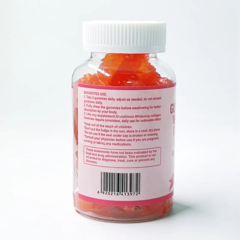 Glutathione and Collagen Whitening Gummies – Brighten & Hydrate Your Skin - Image 2