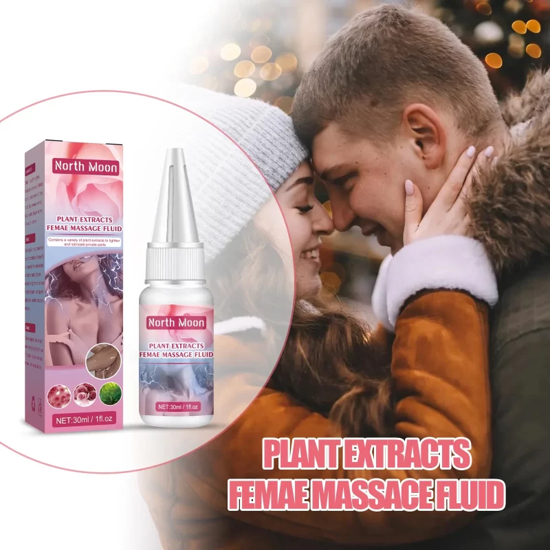 NORTH MOON Plant Extracts Female Massage Fluid (30ml): For Vaginal Tightening, Orgasm, Wetness, and Sexual Enhancement - Image 2