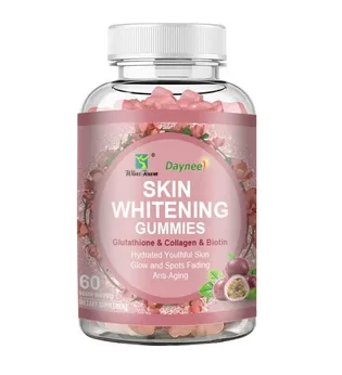Skin Whitening Gummies with Glutathione & Collagen