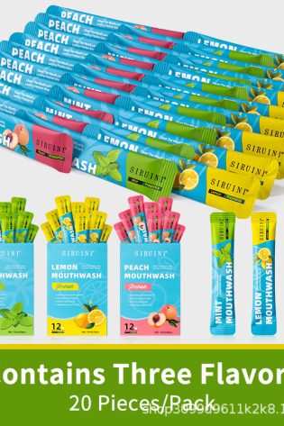 Siruini portable mouthwash strips Nigeria fresh breath pack